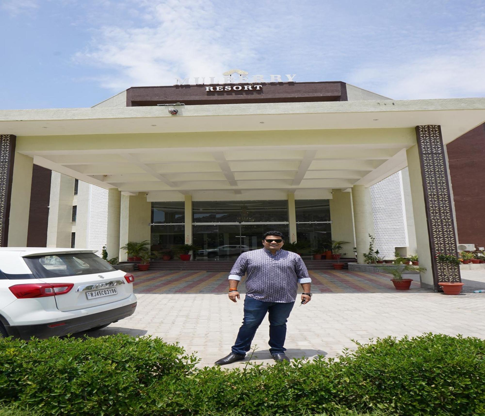Bamboo Saa Mulberry Resort Pushkar Bagian luar foto