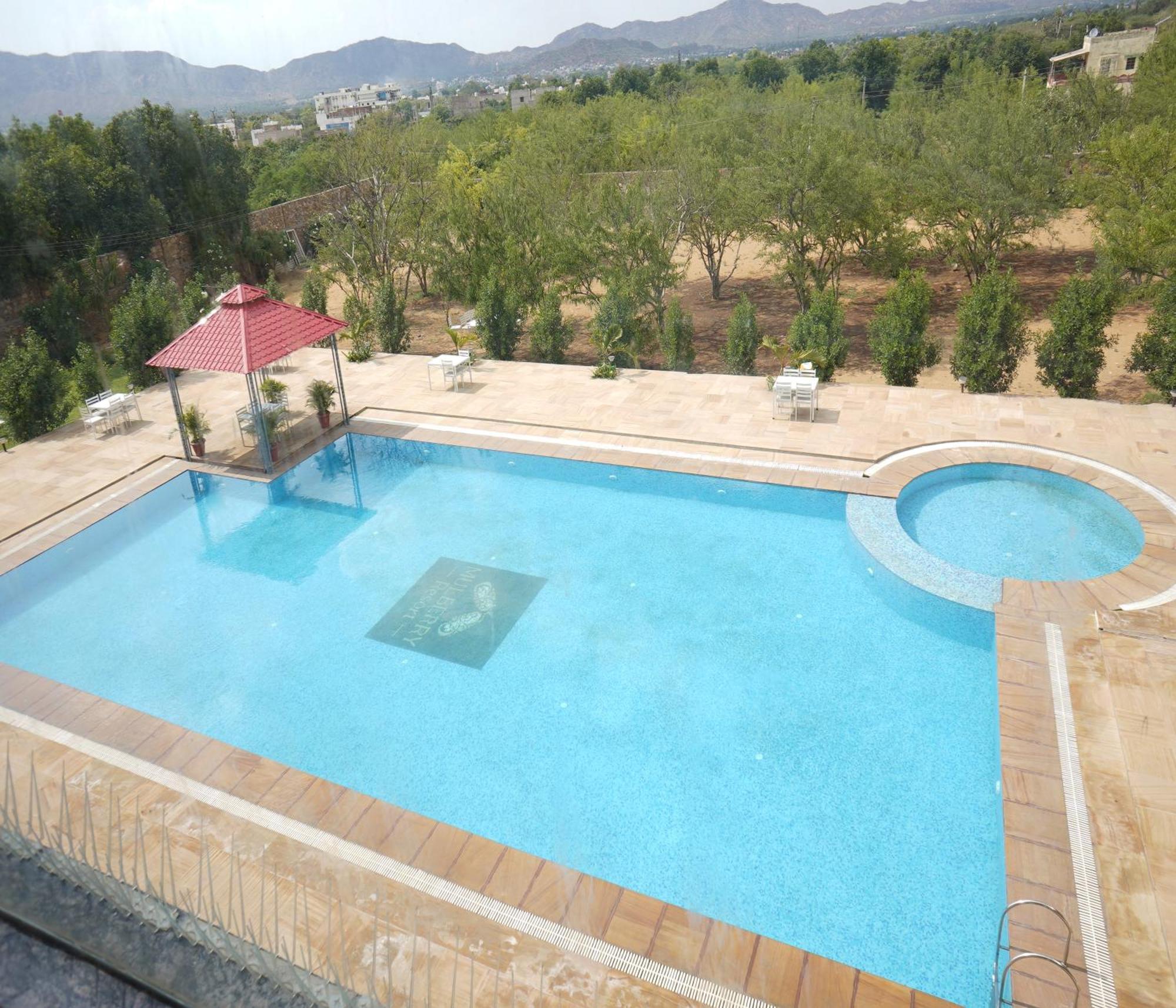 Bamboo Saa Mulberry Resort Pushkar Bagian luar foto